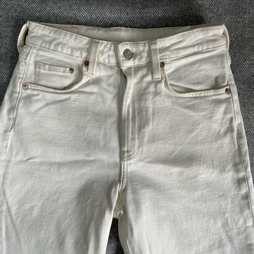 H&M vintage straight high waisted jeans